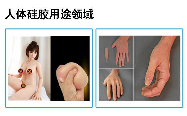 人體硅膠用途應用于哪些領域？