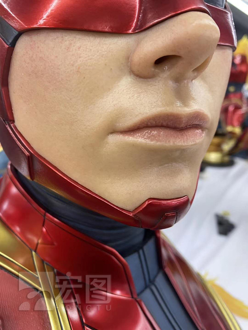 化妝后仿真人體面具 化妝后仿真人體面具