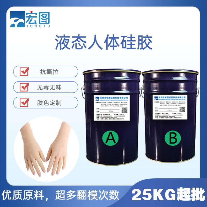液態(tài)人體硅膠原料，人體相關(guān)制作的革新伙伴